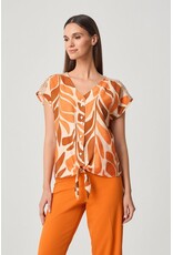 Batida 45 shirt batida 2525 orange bloom print