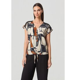 Batida 45 shirt batida 2525 black sand block print