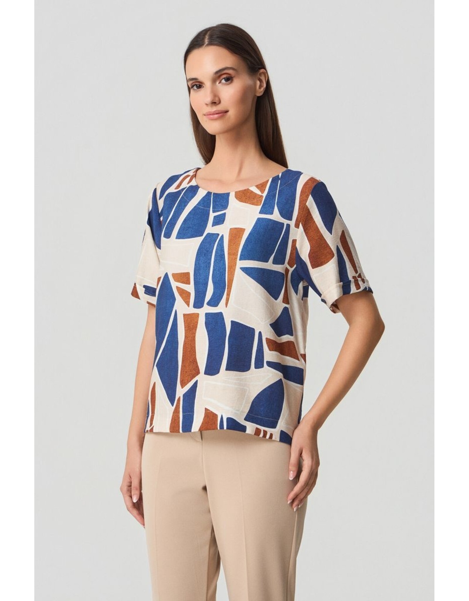 Batida 45 shirt batida 2502 blue sand print