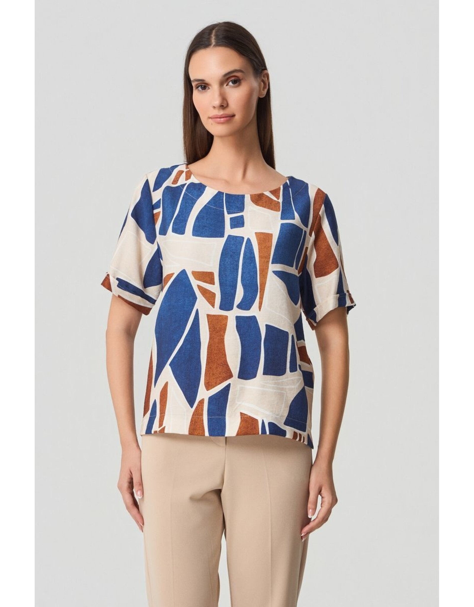 Batida 45 shirt batida 2502 blue sand print