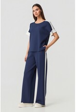 Batida 45 shirt batida 2493 navy blue ecru