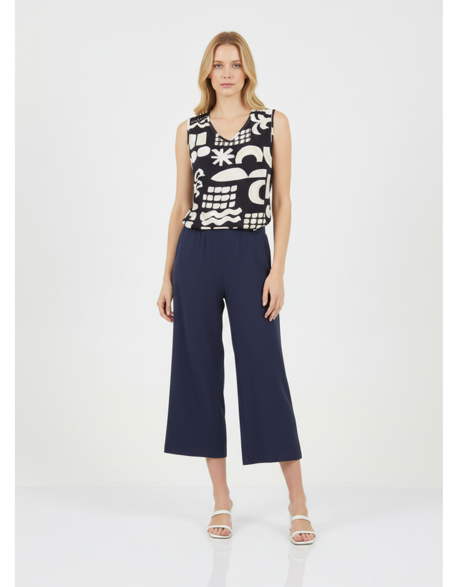 Batida 45 broek 7/8 Batida 2453 navy blue