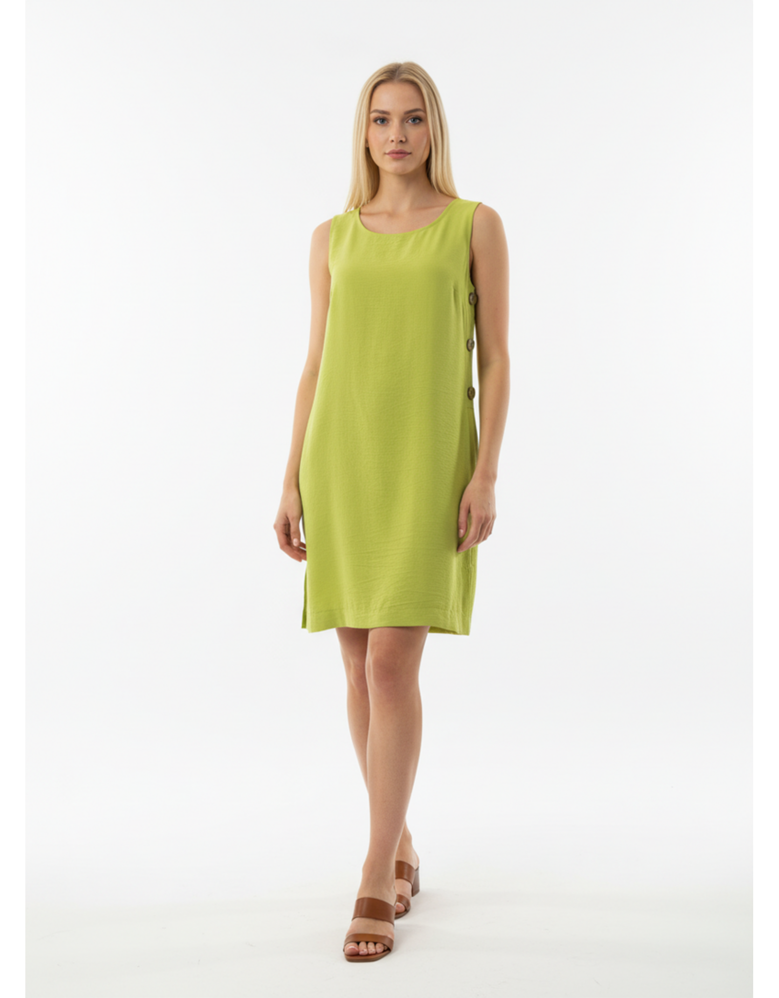 Batida 45 jurk Batida 2514 effen cactus