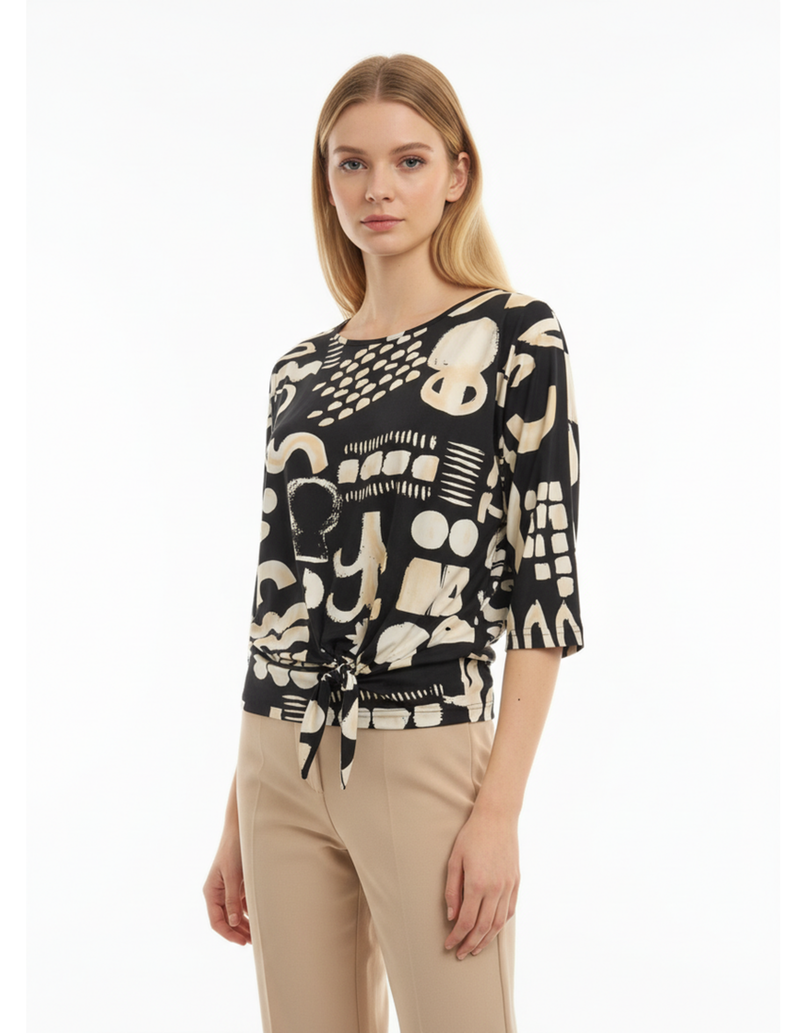 Batida 45 shirt batida 2387 black luxe print