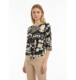 Batida 45 shirt batida 2387 black luxe print