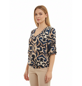Batida 45 shirt batida 2389 marine harmony print