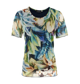 Leona per Donna 41 shirt Leona 261.37.01 mash km rh 70 cobalt