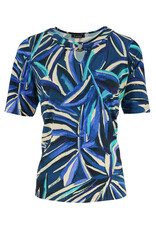 Leona per Donna 41 shirt Leona rh kmw 261.37.09 print 81 indigo