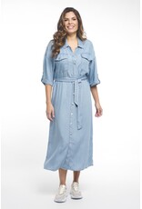 Zoso 89 jurk Zoso Roos light denim