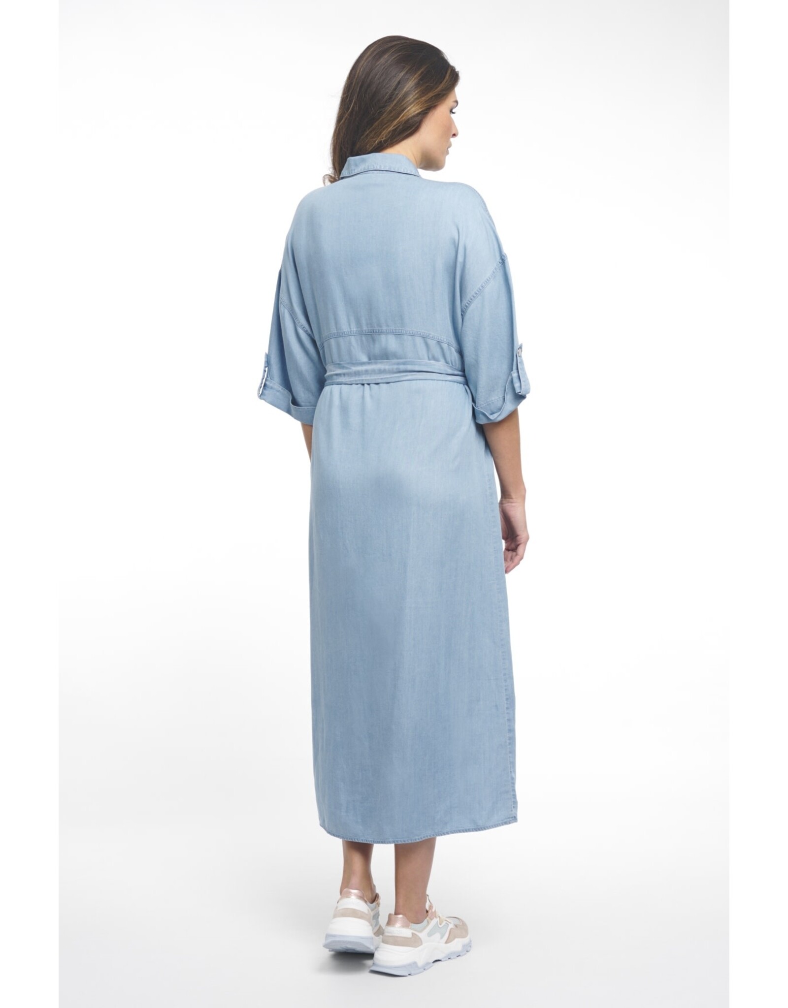 Zoso 89 jurk Zoso Roos light denim