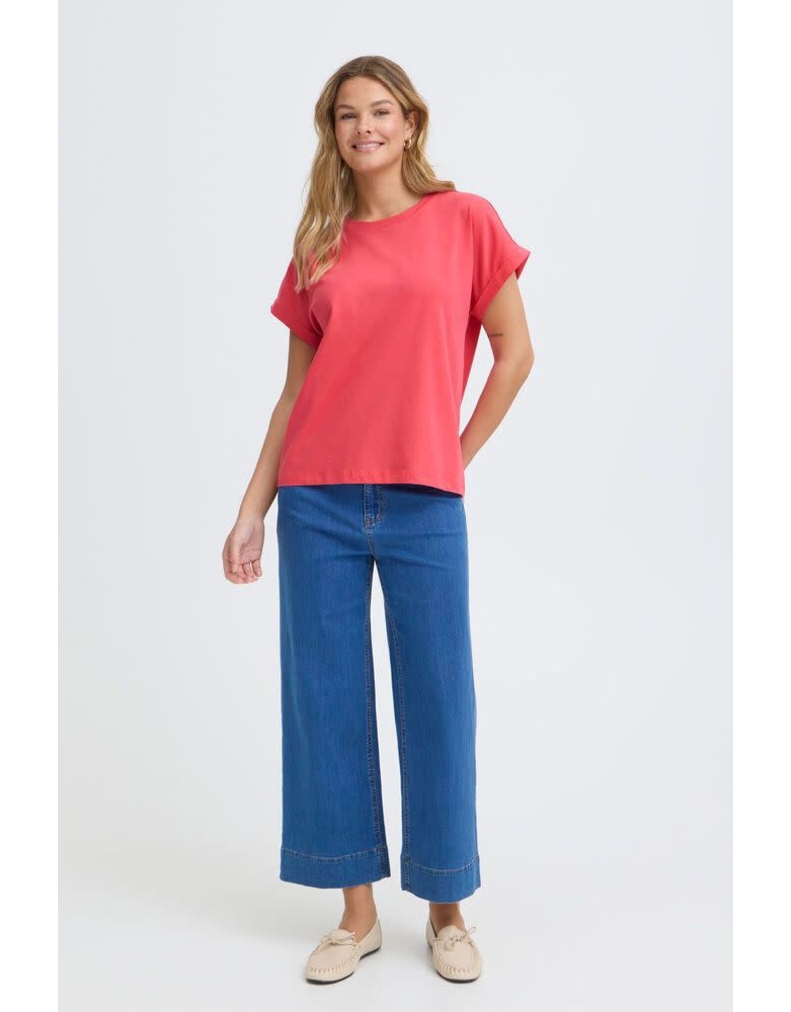 Fransa 34 t-shirt Fransa 20617874 Frfeba 182120 honeysuckle