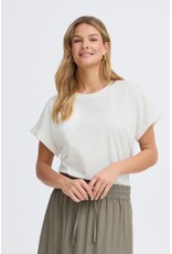 Fransa 34 t-shirt Fransa 20617874 Frfeba 110701 whisper white