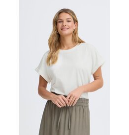 Fransa 34 t-shirt Fransa 20617874 Frfeba 110701 whisper white