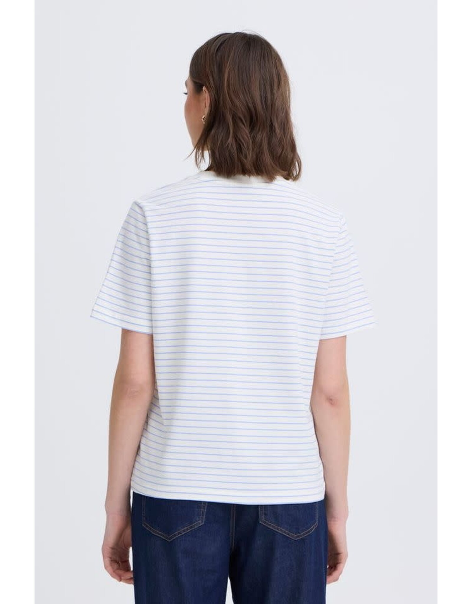 Fransa 34 t-shirt Fransa 20617875 Frfeba 9532 blue/white stripe