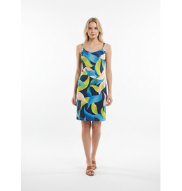 Batida 45 jurk Batida 2529 wavy petals print
