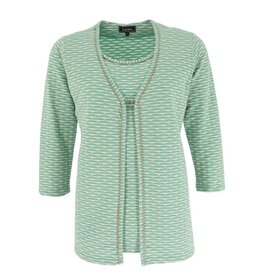 Leona per Donna 41 twinset Leona 261.20.07 print 21 green