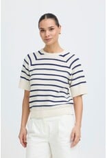 B.Young 44 jumper km B.Young 20818689 Bymikala blue stripe