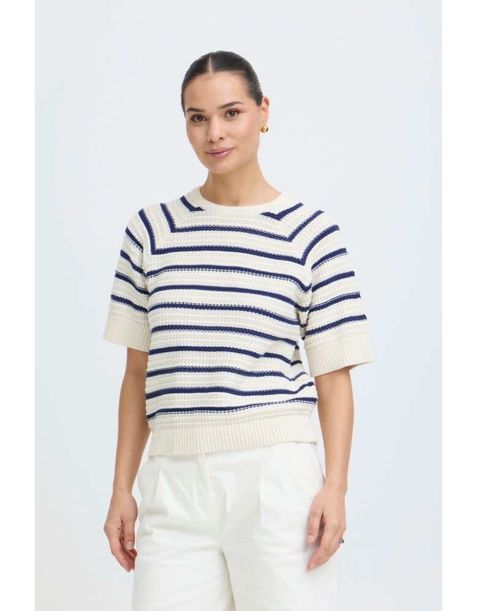 B.Young 44 jumper km B.Young 20818689 Bymikala blue stripe