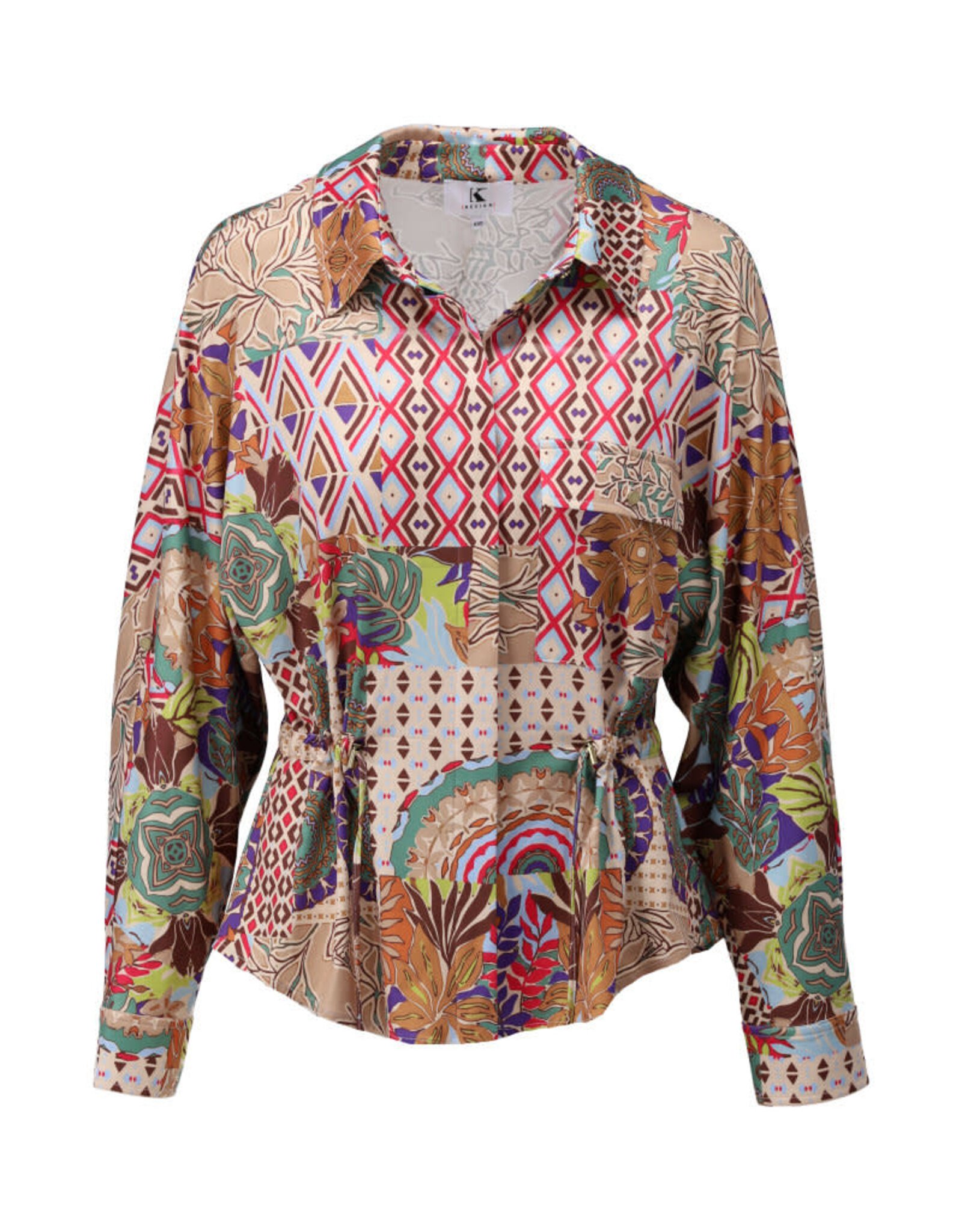 K-design 20 blouse K-design met design C316 P103