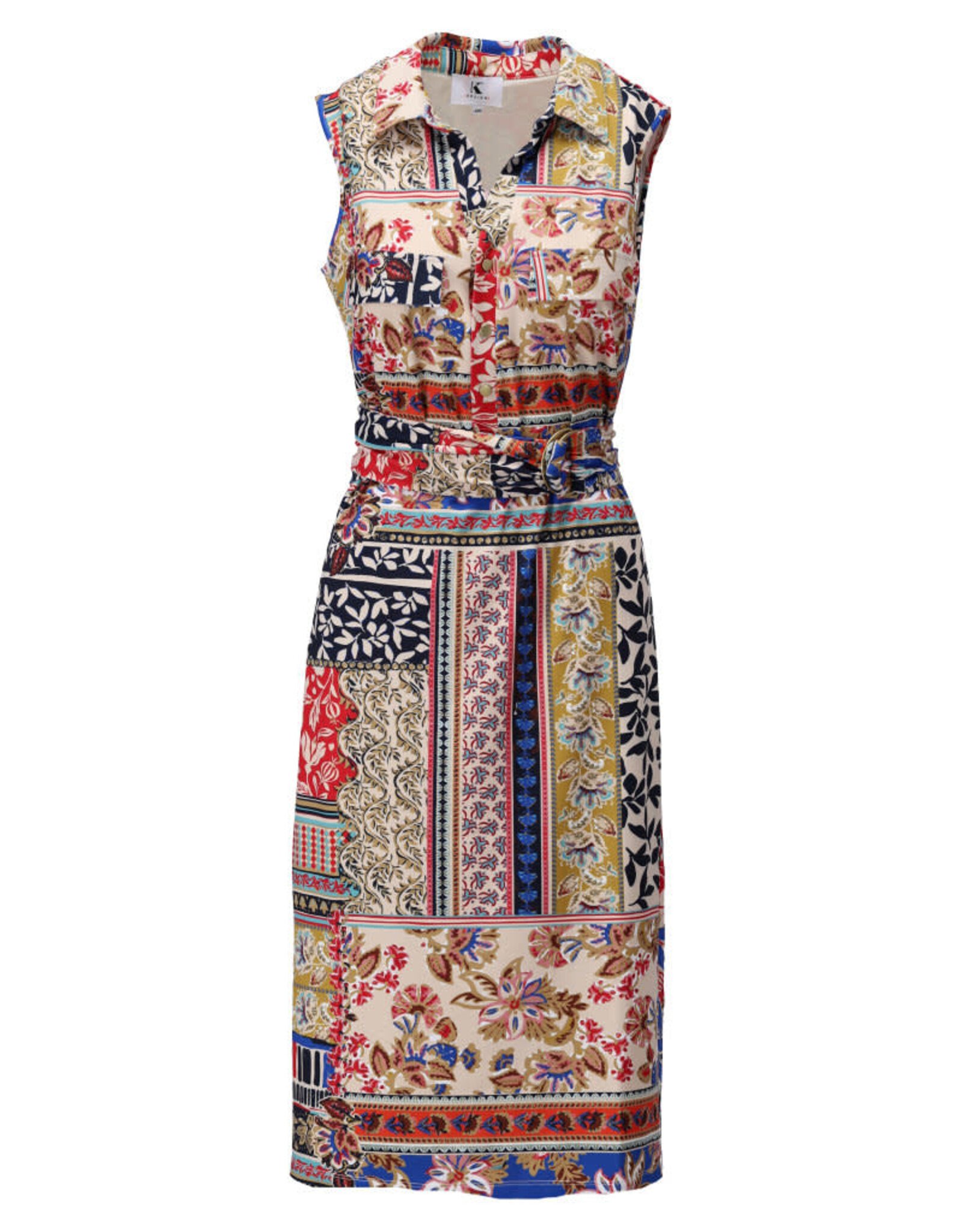 K-design 20 jurk midi K-design met design C318 P092