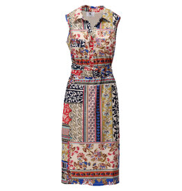 K-design 20 jurk midi K-design met design C318 P092