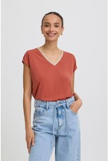 B.Young 44 shirt 20818705 B.Young byperl lurex 181438 marsala