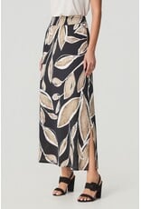 Batida 45 rok lang Batida 2404 sand leaves print