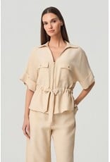 Batida 45 cardigan Batida rits 2481 cream