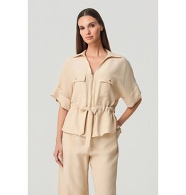 Batida 45 cardigan Batida rits 2481 cream