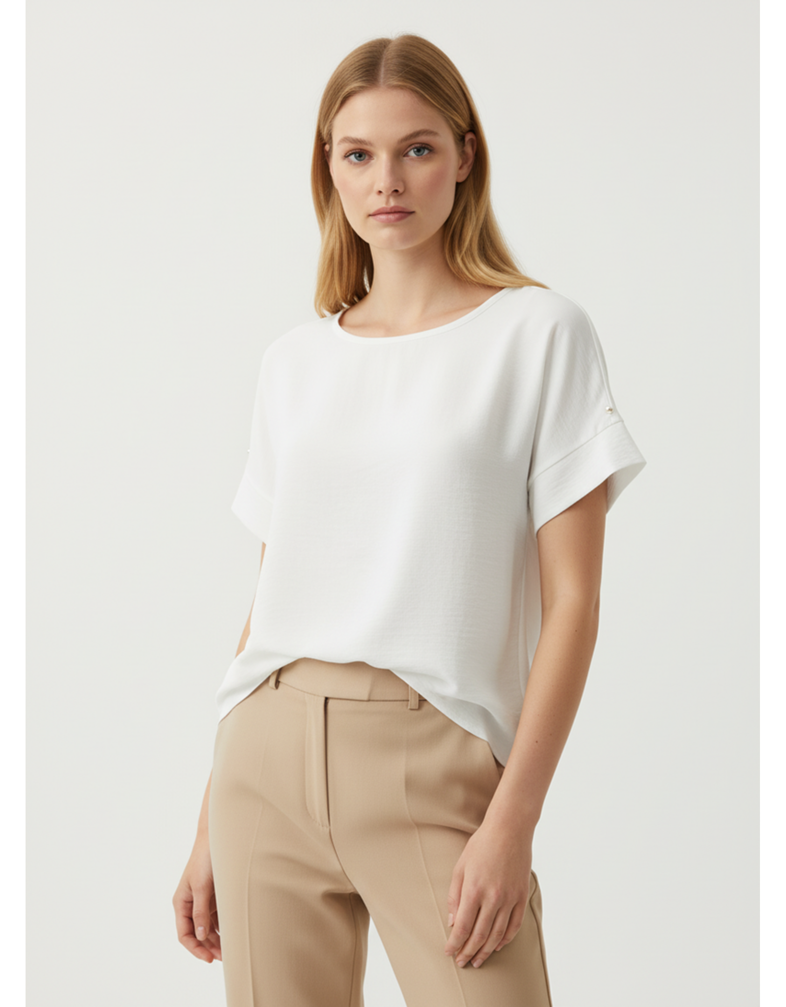 Batida 45 shirt batida 2517 effen ecru