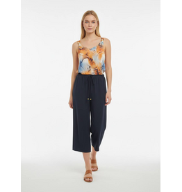 Batida 45 broek 7/8 Batida 2480 navy blue