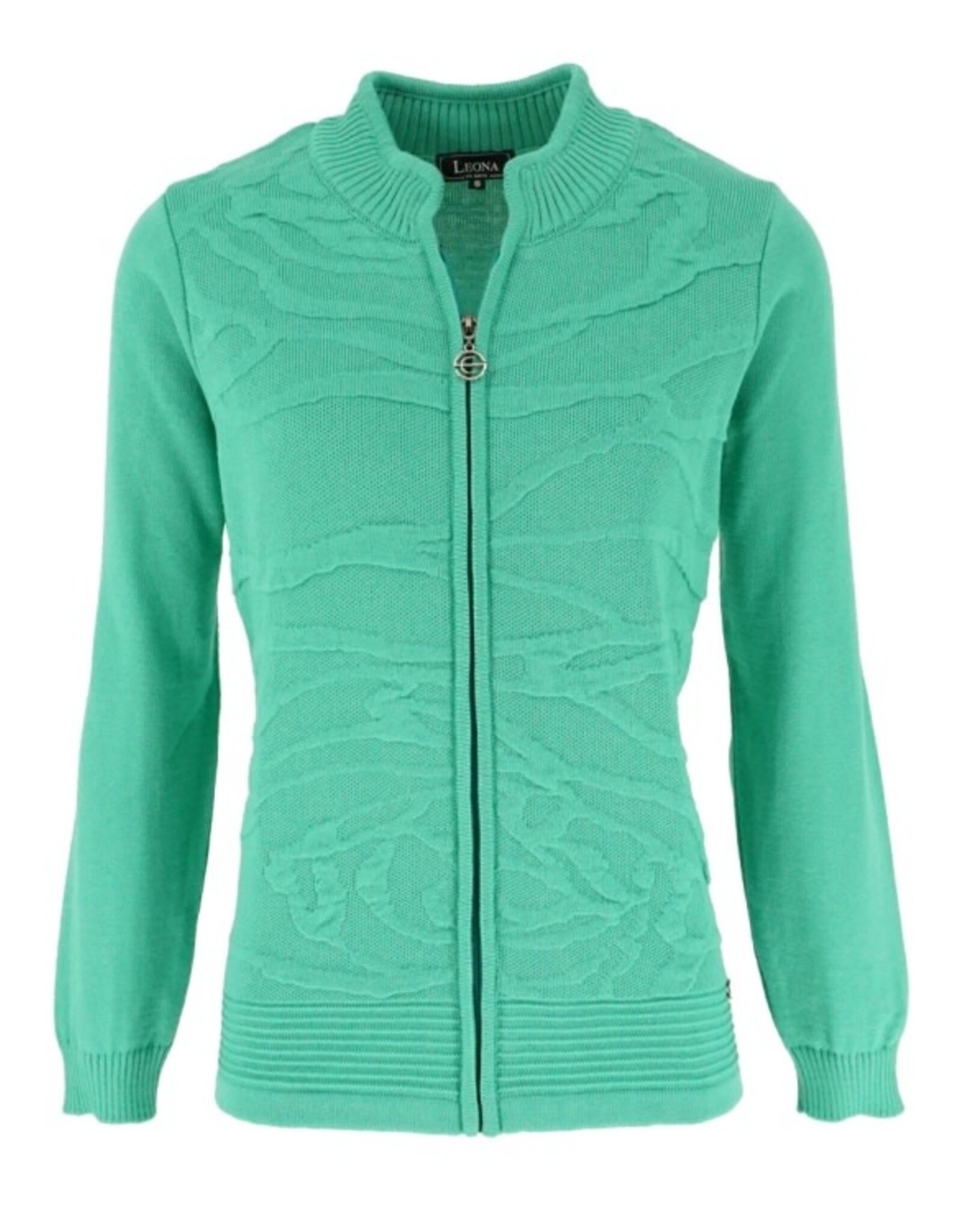 Leona per Donna 41 vest rits Leona 261 Wendy 21 green