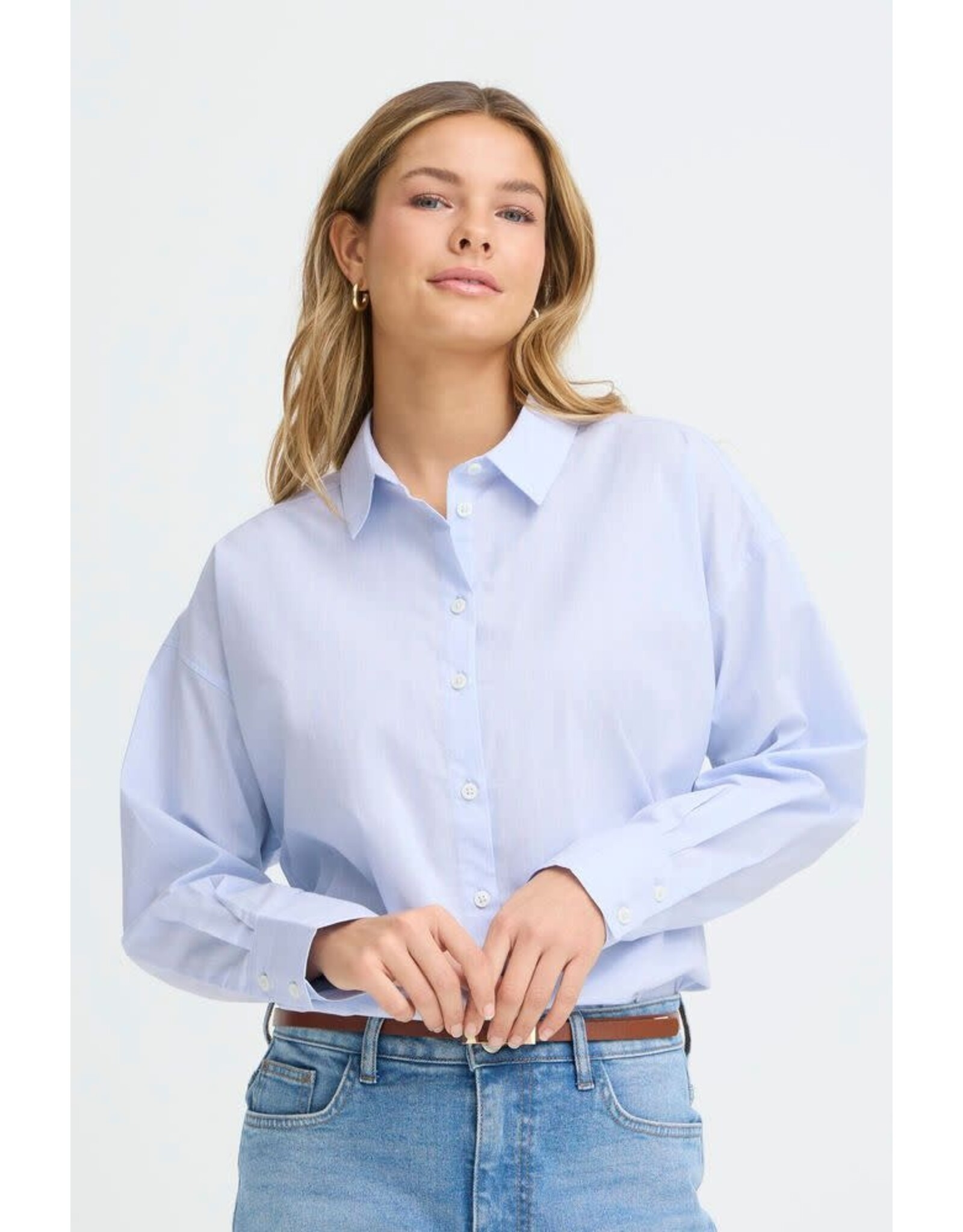 Fransa 34 shirt Fransa 20617673 Frzane 6458 blue stripe