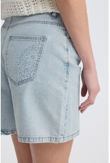 B.Young 44 short B.Young 20818843 Bykielo 200460 light blue denim