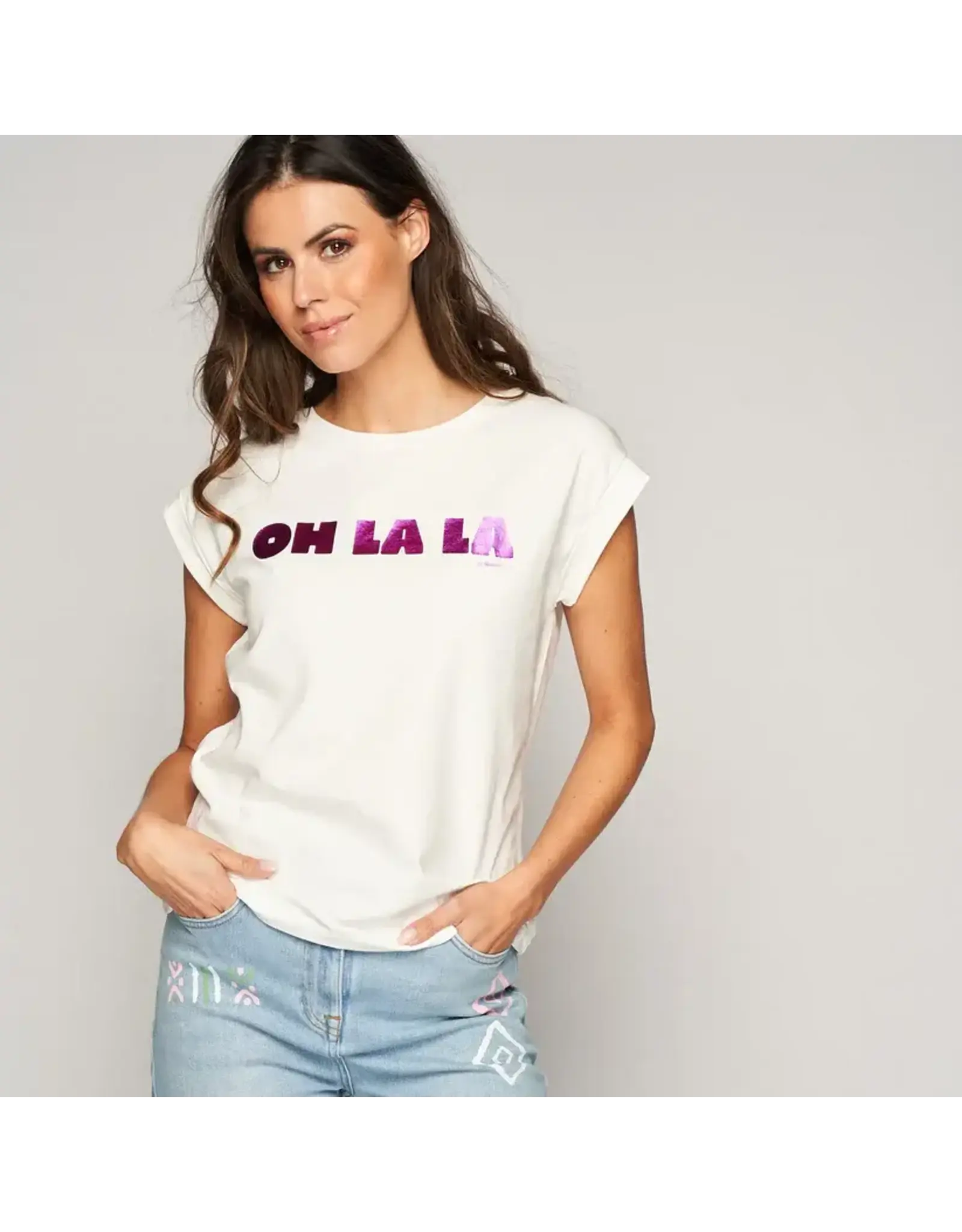 Green ICE 13 t-shirt Green Ice Etienne ecru