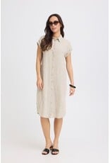 B.Young 44 shirt dress B.Young 20814553 byfalakka 6869 rainy day stripe