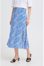 B.Young 44 midi skirt B.Young 20818759 bymmjoella nature vibes nebulas blue
