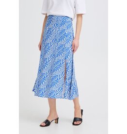 B.Young 44 midi skirt B.Young 20818759 bymmjoella nature vibes nebulas blue