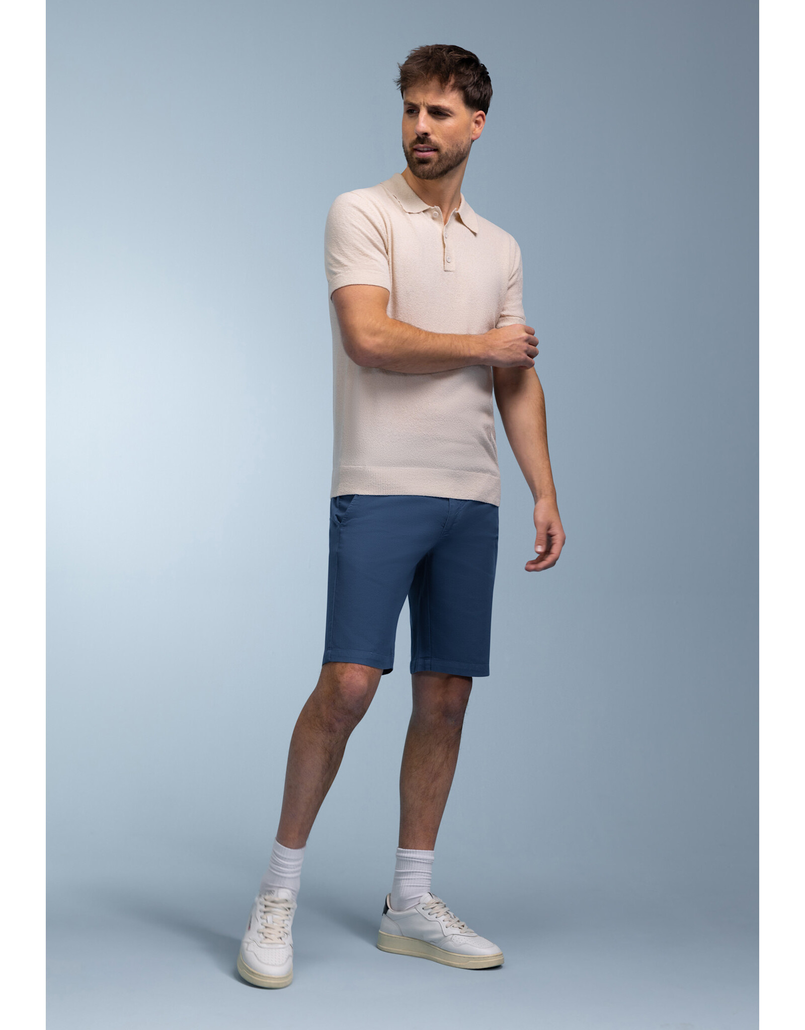 Blue Fields 30 bermuda Blue Fields 671 36090 5600 grijsblauw