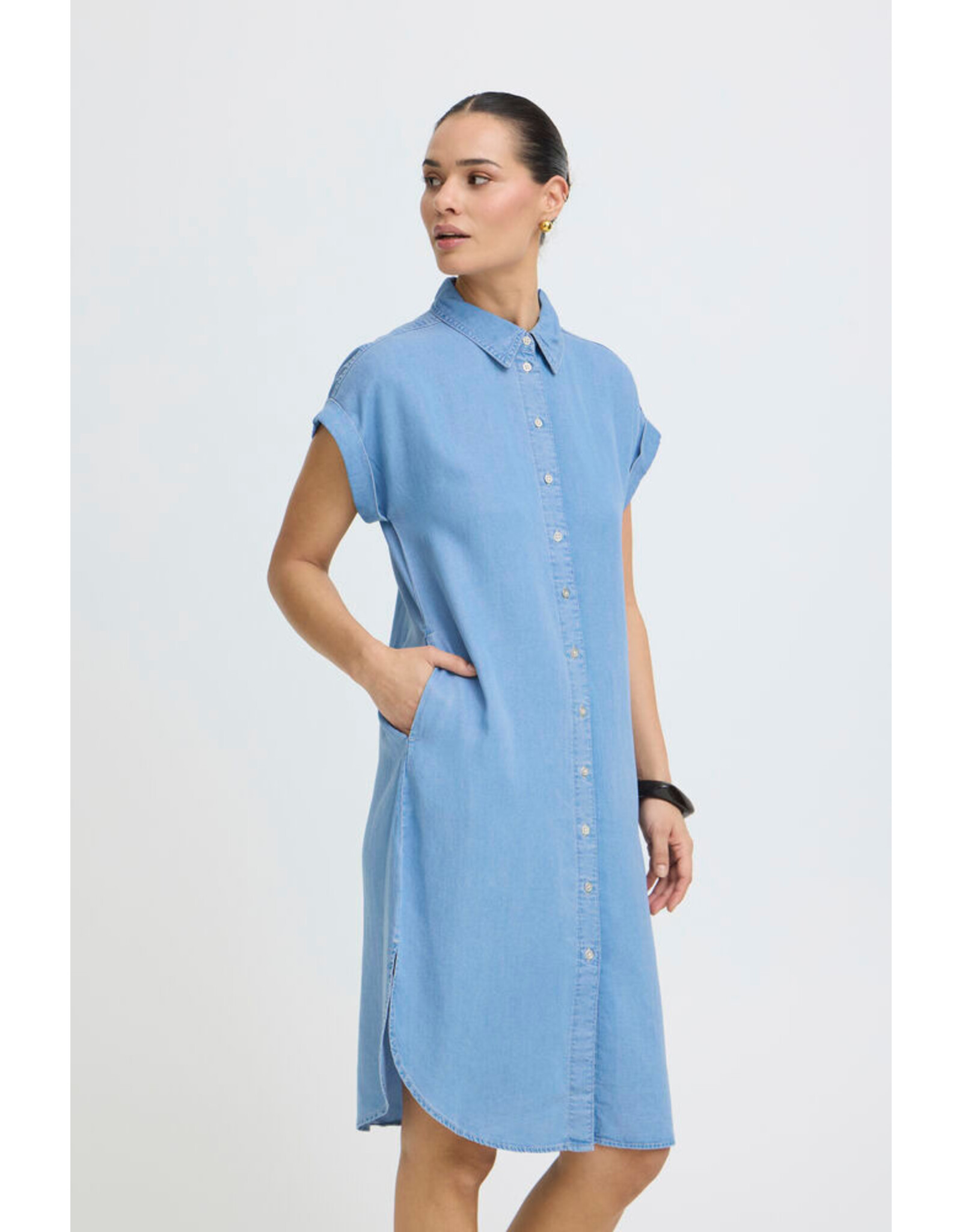 B.Young 44 broek B.Young 20818787 Bykosmo 200460 light blue denim