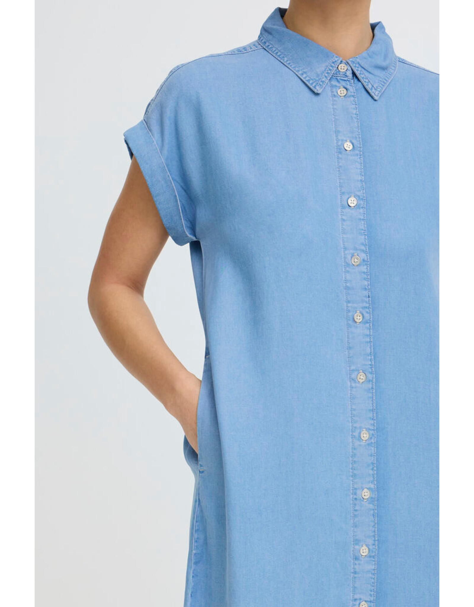 B.Young 44 broek B.Young 20818787 Bykosmo 200460 light blue denim