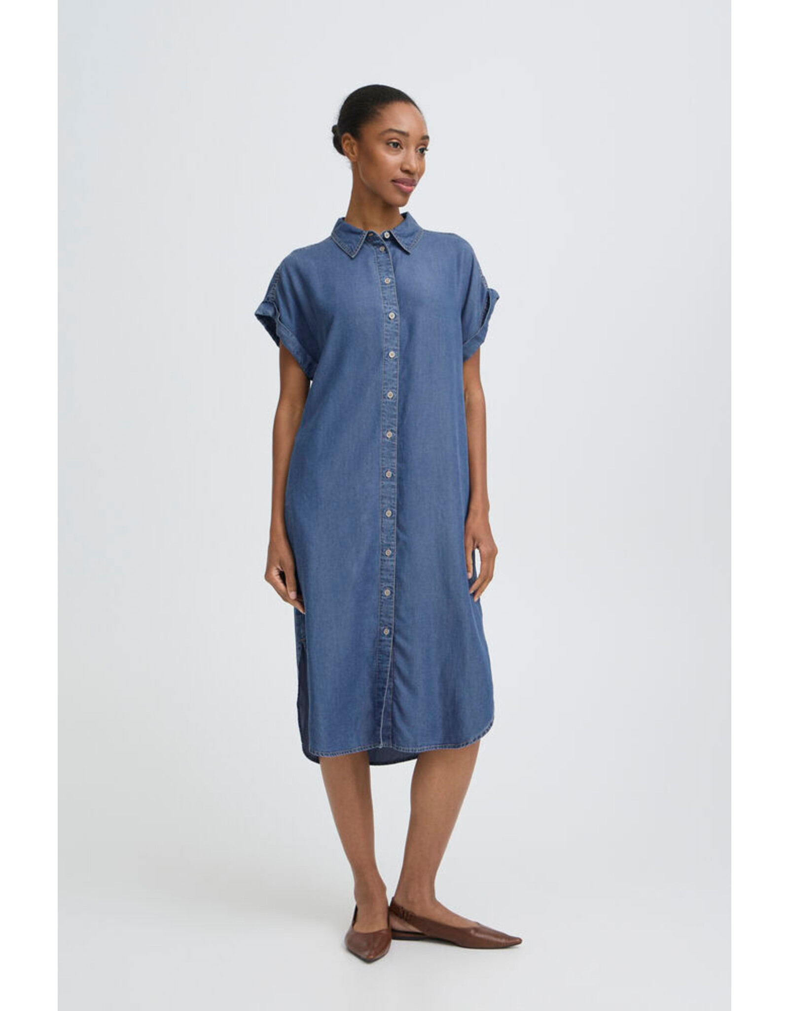 B.Young 44 broek B.Young 20818787 Bykosmo 200461 mid blue denim