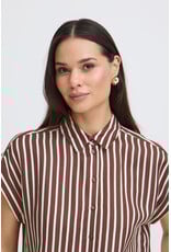 B.Young 44 shirt B.Young 20818932 BYEVINO 8221 french roast stripe