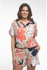 Zoso 89 blouse Zoso Georgina sage/coral