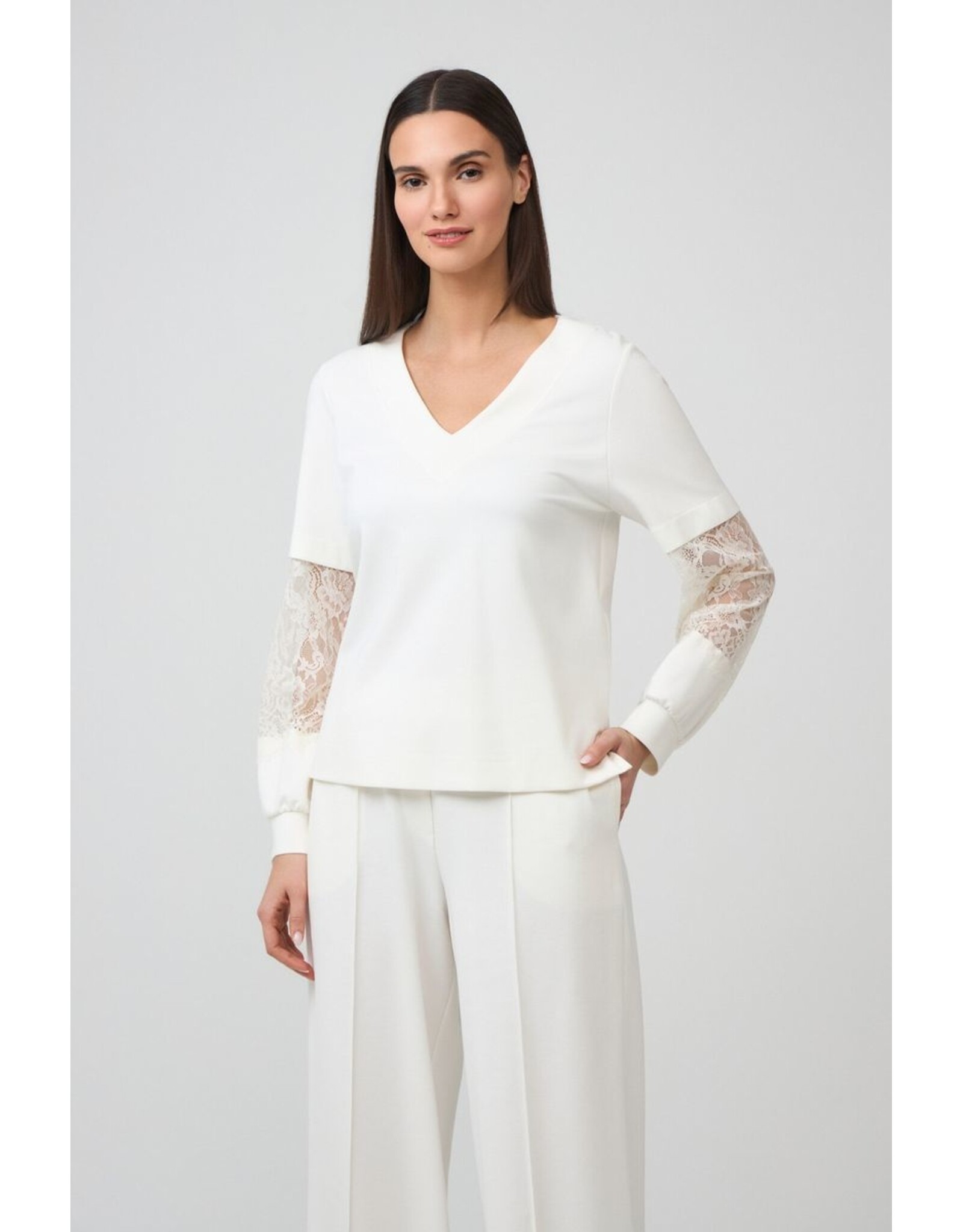 Batida 45 shirt Batida 2674 kant mw ecru