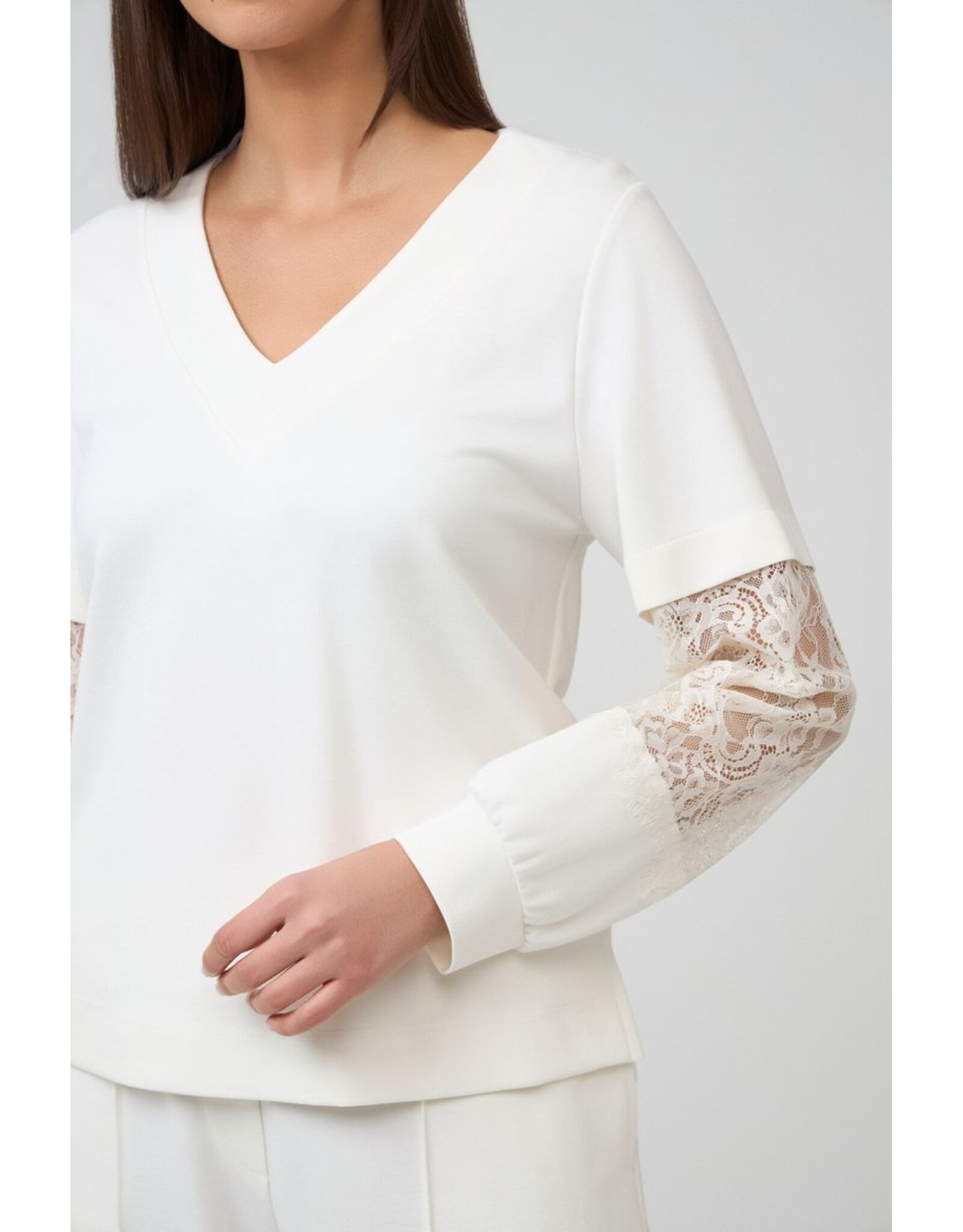 Batida 45 shirt Batida 2674 kant mw ecru