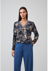 Batida 45 shirt Batida 2609 vh elast midnight blue print