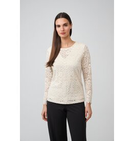 Batida 45 shirt Batida 2551 effen kant ecru