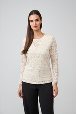 Batida 45 shirt Batida 2551 effen kant ecru