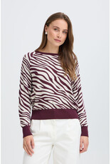 B.Young 44 oneck B.Young 20819143 Bymmorla jacquard 9748 animal fig brown